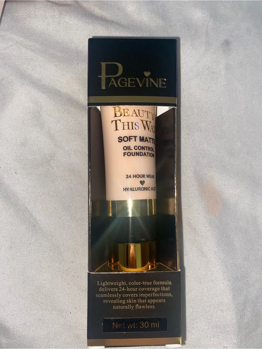 Beauty This Way Soft Matte Foundation — Light Beige